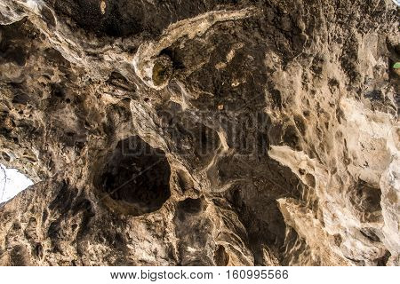 big natural sinkhole in oman Dofar mountains region salalah tawi atayr attair 2