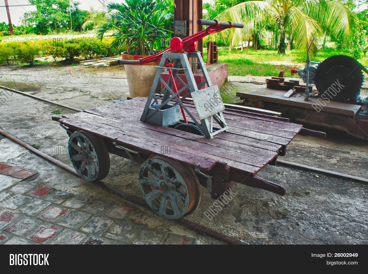 Old Railway Handcar Image & Photo (Free Trial) Bigstock