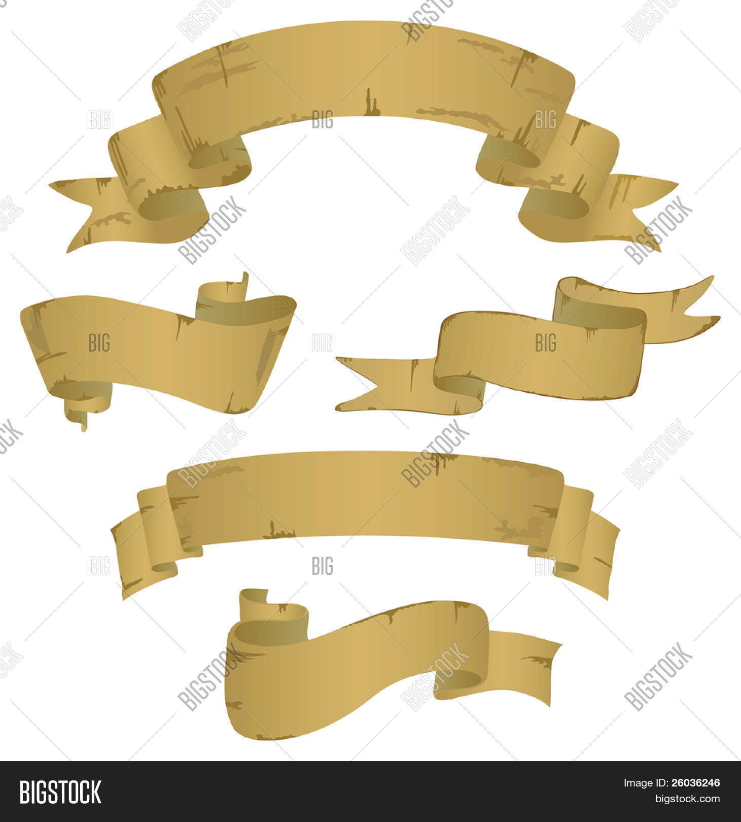 Variants Five Banners Vector & Photo (Free Trial) | Bigstock