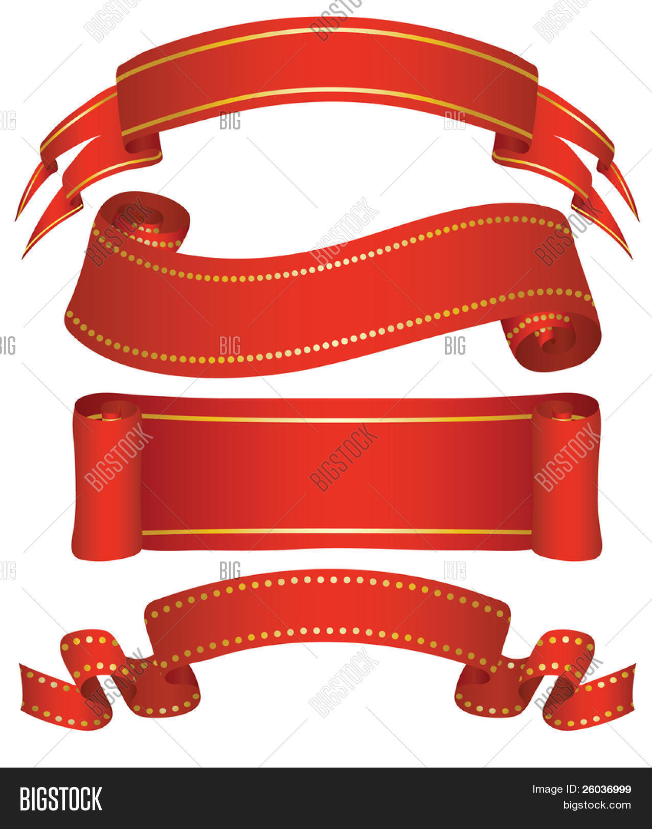 Variants Five Banners Vector & Photo (Free Trial) | Bigstock