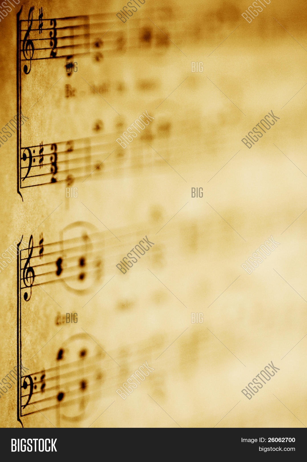Old Sheet Music Image & Photo (Free Trial) | Bigstock