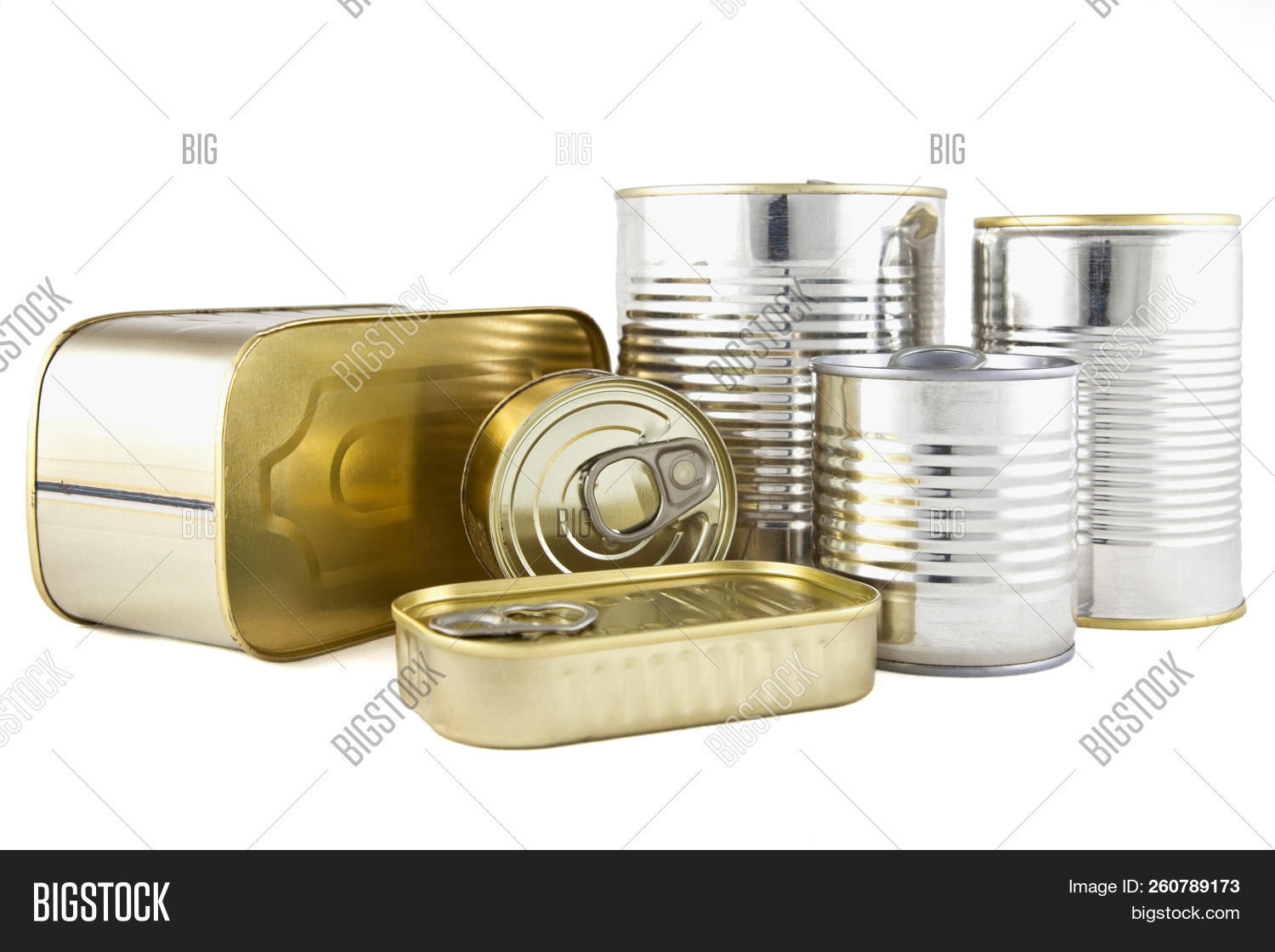 Food Canned Metal Cans Image & Photo (Free Trial) Bigstock