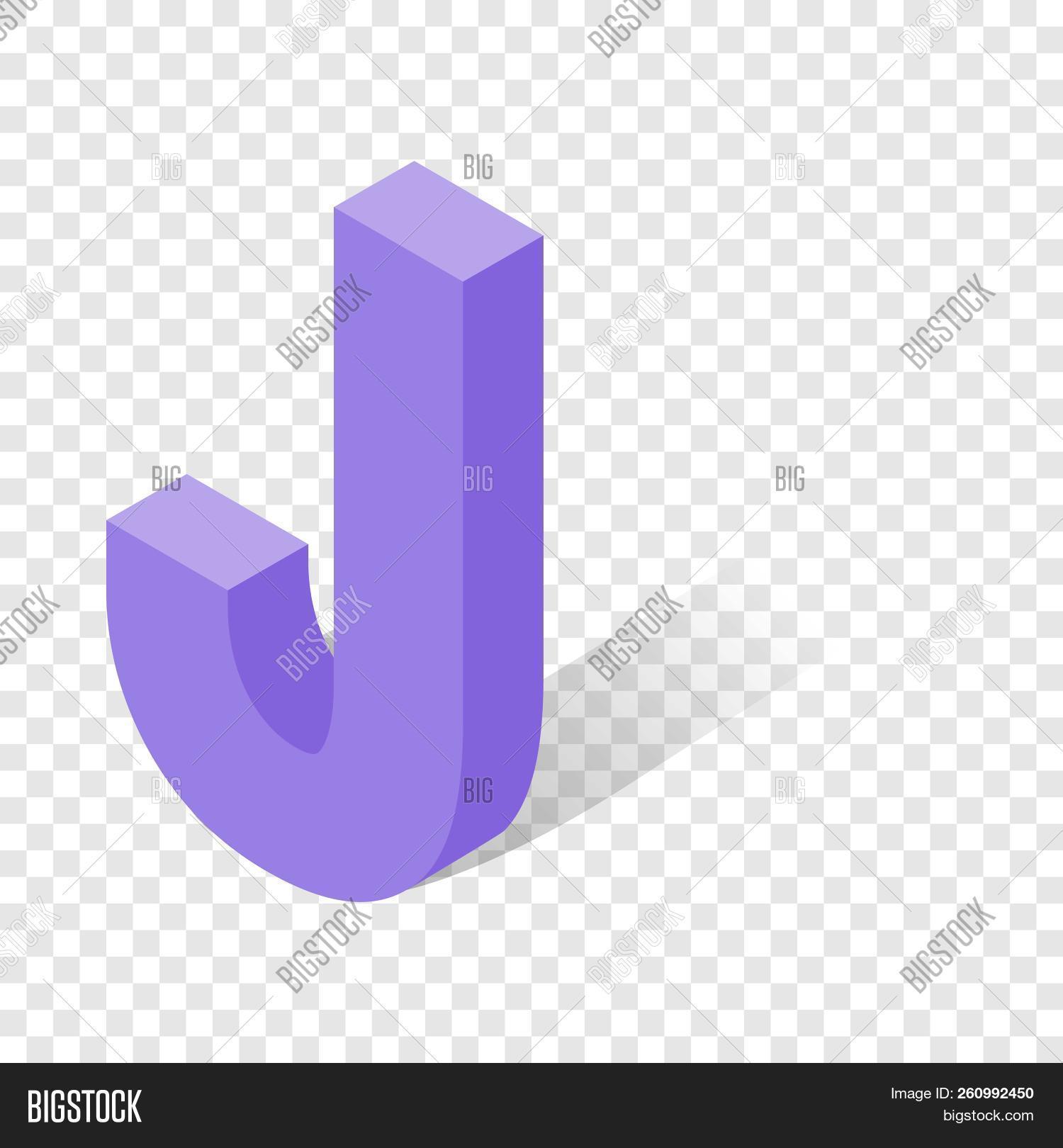 J Letter Isometric 3d Image & Photo (Free Trial) Bigstock