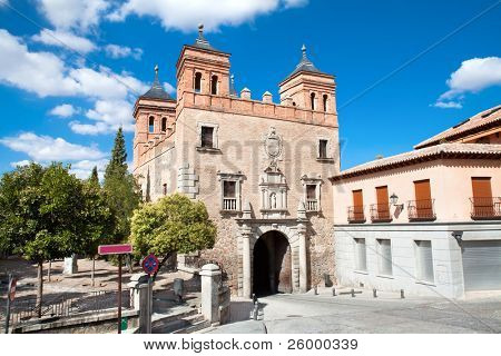  톨레도, 스페인에 있는 플라자 드 산 마르틴 광장.