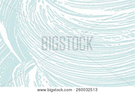Grunge Texture. Distress Blue Rough Trace. Comely Background. Noise Dirty Grunge Texture. Beauteous 
