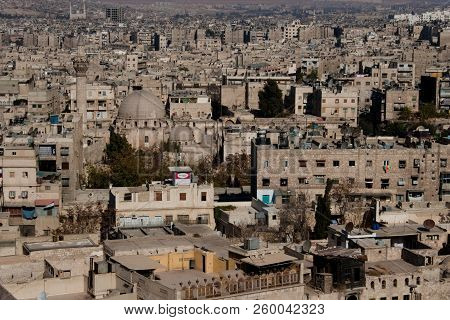 Aleppo City Before The War In Syria, Aleppo Castle, Syria, 2010