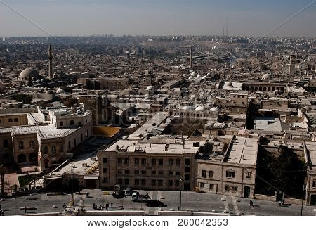 Aleppo City Before The War In Syria, Aleppo Castle, Syria, 2010