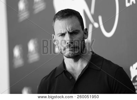  Sam Claflin attends 'The Nightingale' photocall during the 75th Venice Film Festival at Sala Casino on September 6, 2018 in Venice, Italy.