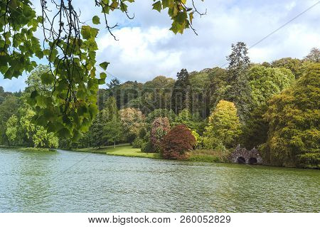 Autumn In The Park, Vibrant Colour, Beautiful Wiev.