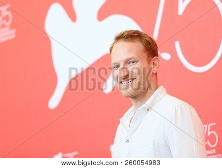 Maximilian Dirr attends 'Capri-Revolution' photocall during the 75th Venice Film Festival at Sala Casino on September 6, 2018 in Venice, Italy. 