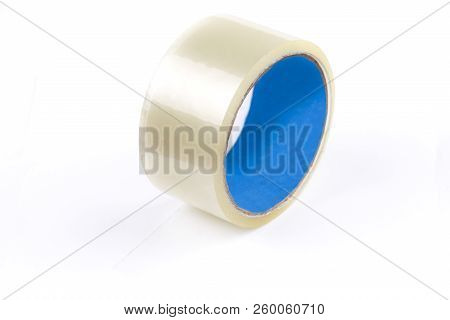 New Duct Tape On A White Background