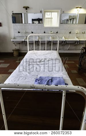 Old Hospital Beds