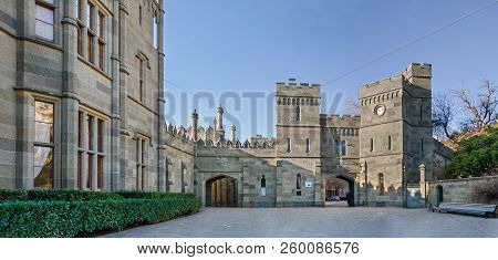 Alupka, Crimea - January 03: M.s.vorontsova Palace In Alupka On January 03, 2015 In Alupka, Crimea.