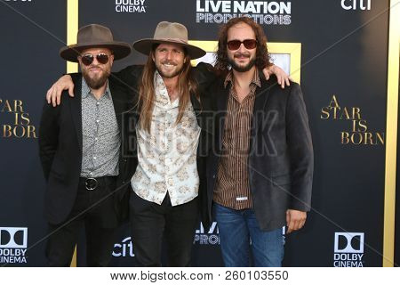LOS ANGELES - SEP 24:  Lukas Nelson, Band at the 