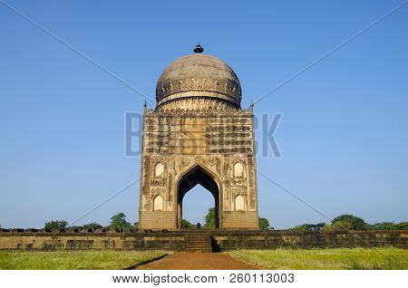 Tomb Of Ali Barid Shah, Bidar, Karnataka India