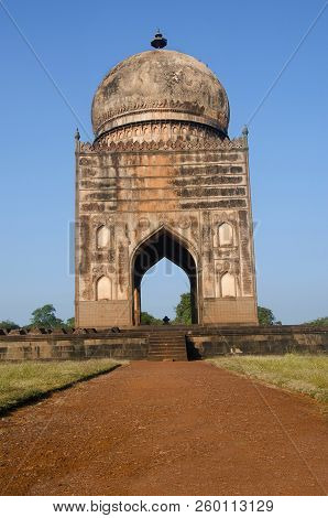 Tomb Of Ali Barid Shah, Bidar, Karnataka India