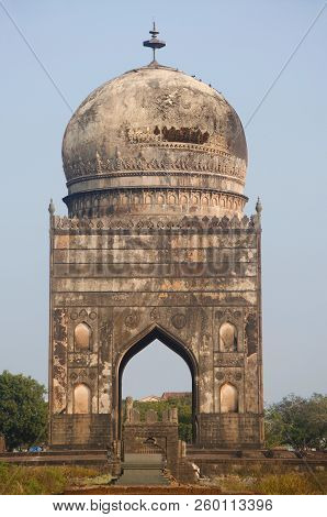 Tomb Of Ali Barid Shah, Bidar, Karnataka India