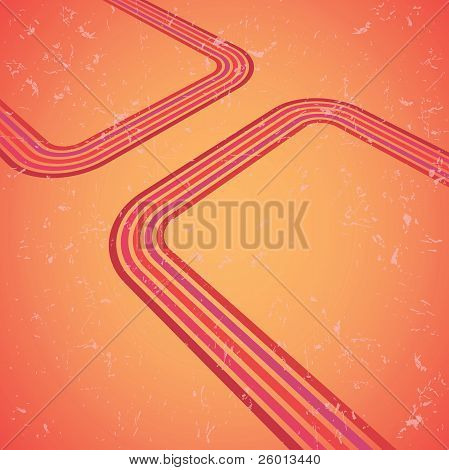 Retro background with grunge effect