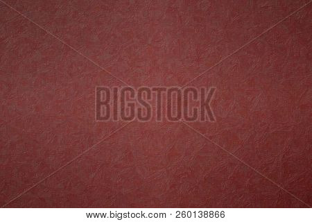 Abstract Illustration Of Acajou Realistic Impasto Background, Digitally Generated
