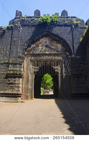 Partial View Of Fort Panhala, Kolhapur, Maharashtra India