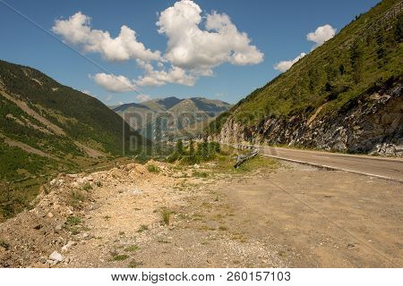 Mountains In The Bonaigua In The Valley Of Aran, Pyrenees