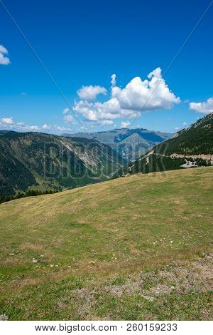 Mountains In The Bonaigua In The Valley Of Aran, Pyrenees