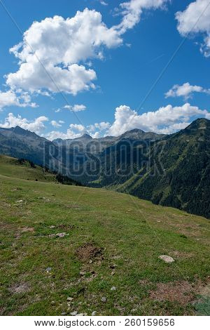 Mountains In The Bonaigua In The Valley Of Aran, Pyrenees