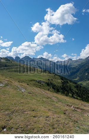 Mountains In The Bonaigua In The Valley Of Aran, Pyrenees