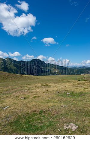 Mountains In The Bonaigua In The Valley Of Aran, Pyrenees
