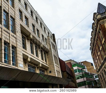 London, Uk - June 9, 2015: Moorfields Eye Hospital At Old Historic Stone Building On Cayton Street .