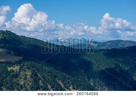 Mountains In The Bonaigua In The Valley Of Aran, Pyrenees