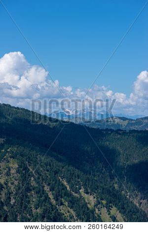 Mountains In The Bonaigua In The Valley Of Aran, Pyrenees