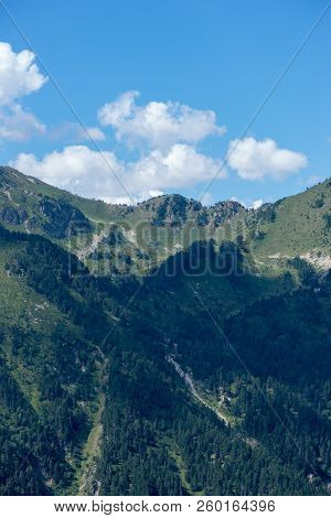 Mountains In The Bonaigua In The Valley Of Aran, Pyrenees
