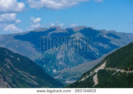 Mountains In The Bonaigua In The Valley Of Aran, Pyrenees