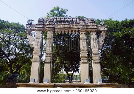 Ornamental Gateways To The Temple Complex, Warangal Fort, Warangal, Telangana, India