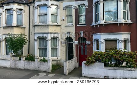 Historic Buildings In English Style In Hammersmith, London