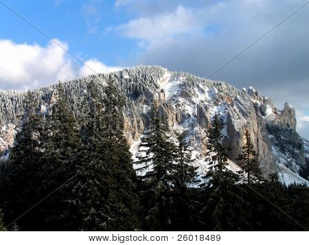 Montanha na Transilvânia