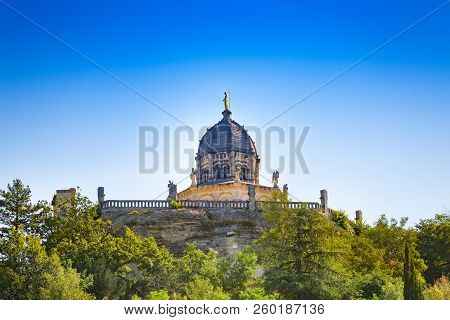 Chapel In The Center Of Forcalquier Town France