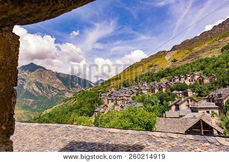 Small Village Of Taull In Pyrenees, Catalonia, Spain.