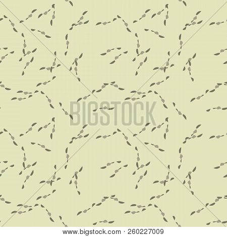 Ufo Military Camouflage Seamless Pattern In Different Shades Of Green Color