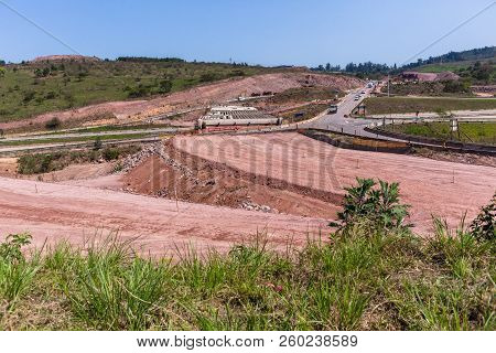 Highway New Bridge Expansion Construction