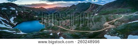 Lake Como- Poughkeepsie Pass, San Juan Mountains Off Engineer Pass, Colorado, Usa