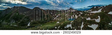Lake Como - Poughkeepsie Pass, San Juan Mountains Off Engineer Pass, Colorado, Usa