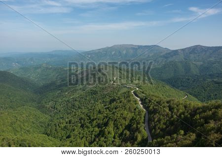 View To Stara Planina Mountain Massif In The South-eastern Serbia From Babin Zub,  Serbia.