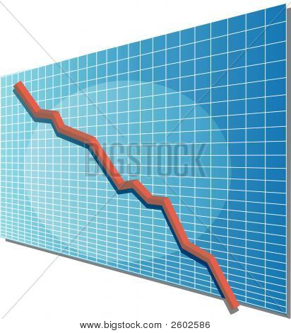 3Dlinechart_Down_F.Eps