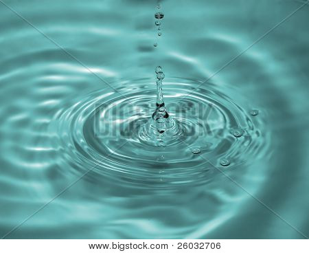 Water droplets