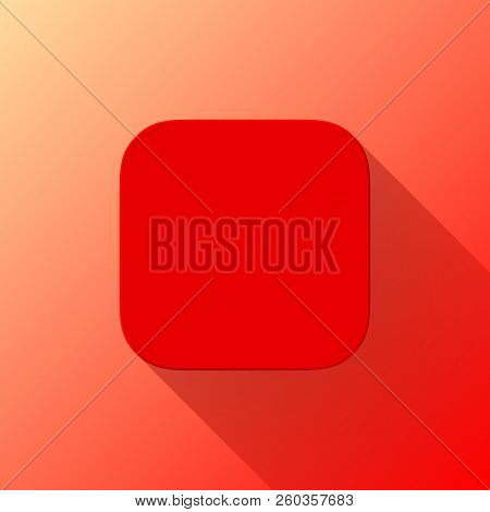 Red Abstract App Icon Vector & Photo (Free Trial) | Bigstock