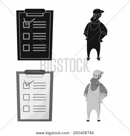 Isolated Object Of Goods And Cargo Logo. Set Of Goods And Warehouse Vector Icon For Stock.