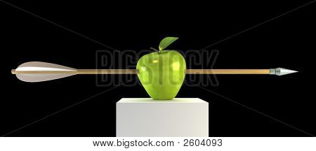 durchbohrte apple