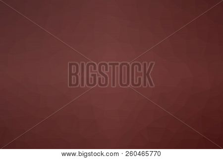 Abstract Illustration Of Acajou Triangle Polygon Background, Digitally Generated